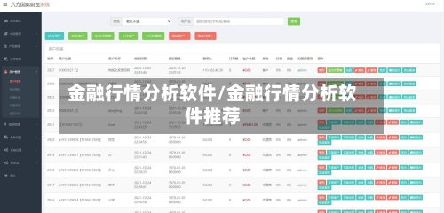 金融行情分析软件/金融行情分析软件推荐