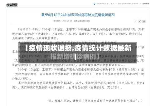 【疫情现状通报,疫情统计数据最新】-第2张图片