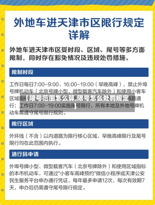 【限号范围怎么算,限号怎么处罚规定】-第2张图片