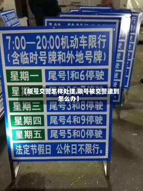 【限号交警怎样处理,限号被交警逮到怎么办】-第2张图片